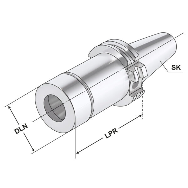 Produktbild Präz.-Spannfutter SK 40-2/20-70 ER32 DIN 69871 AD